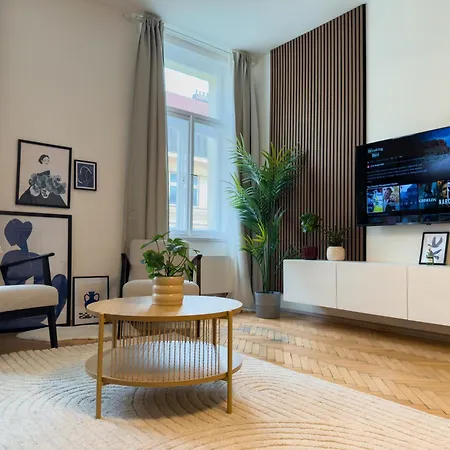 100m2 Wenceslas Comfort, 3bdr With Netflix Praga